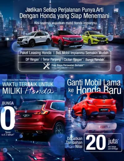 Promo Spesial CR-V & Accord