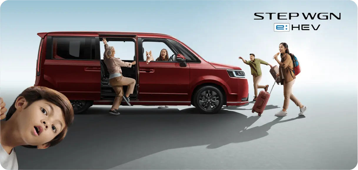Honda STEP WGN e:HEV - Banner Desktop